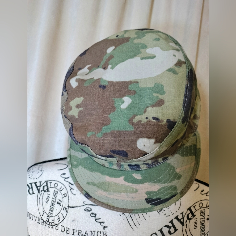 Unisex Military Camouflage Patrol Cap OCP. Size 7.5 - Picture 3 of 6